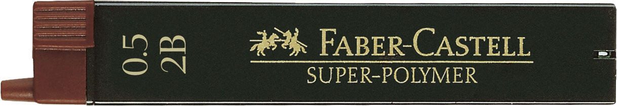 FABER-CASTELL Bleistiftminen 2B 0.5 mm schwarz 120502