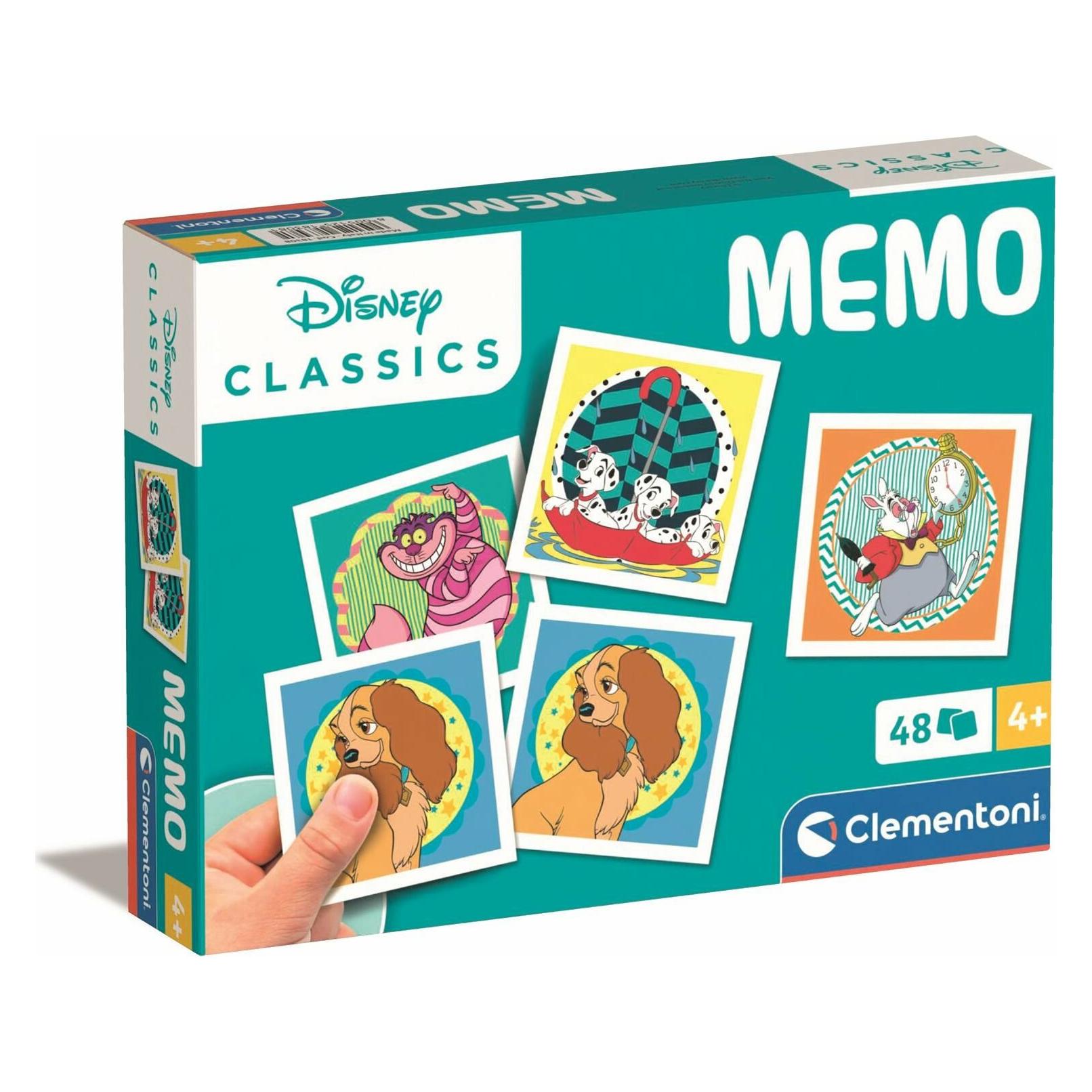 Clementoni Memo-Spiel Disney Classic (Französisch, 2 - 4 Spieler) (18308)