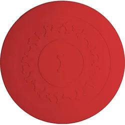 United Pets Napfunterlage für Hunde oder Katzen 35,5 cm, rot