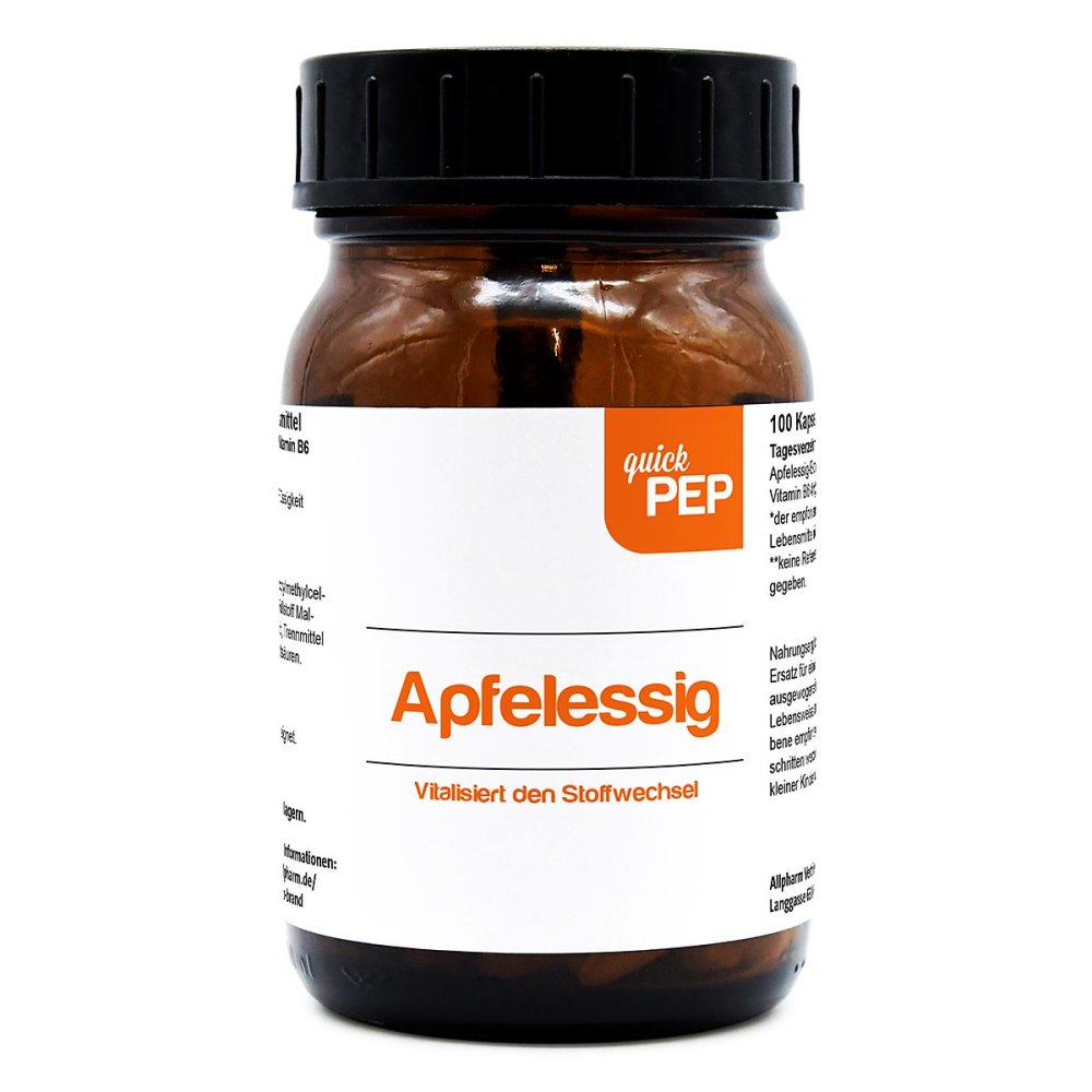 ALLPHARM Vertriebs GmbH Quickpep Apfelessig Kapseln 19534017