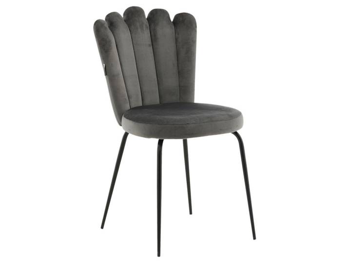 Livetastic Stuhl-Set, Schwarz, Grau, Metall, Rundrohr, 44.5x82.5x54 cm, Esszimmer, Stühle, Esszimmerstühle, Esszimmerstühle-Set