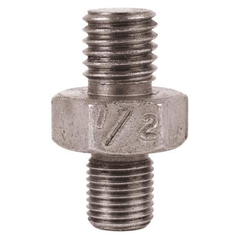 Berg KUPPLUNGSSTÜCK KS M14-AUFNAHME EA - AUSSENGEWINDE / 1/2" 20 UNF AUSSENGEWINDE (Rührstab) (19432)