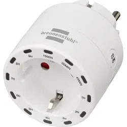 Brennenstuhl 1506130 Elektrischer Timer Weiß