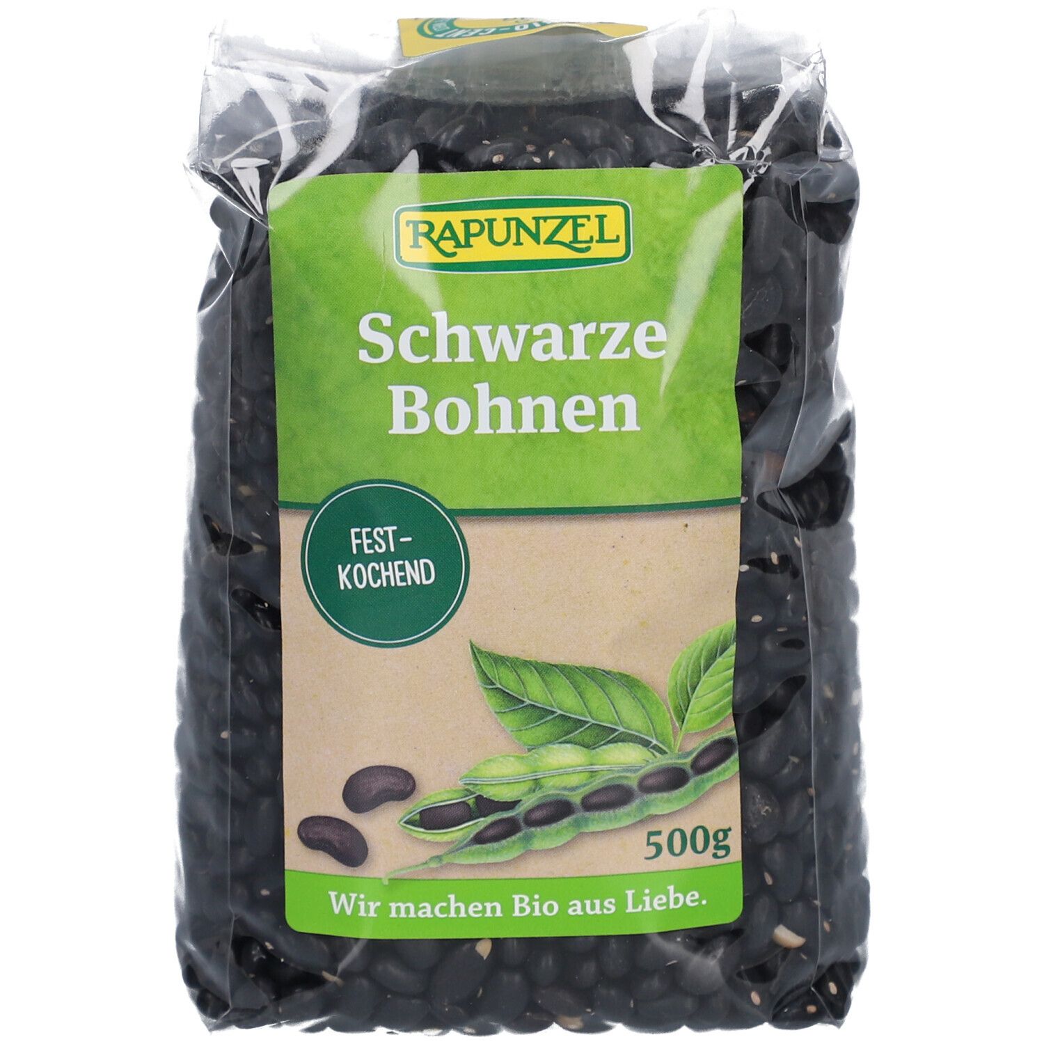 Rapunzel Bohnen schwarz 500 g