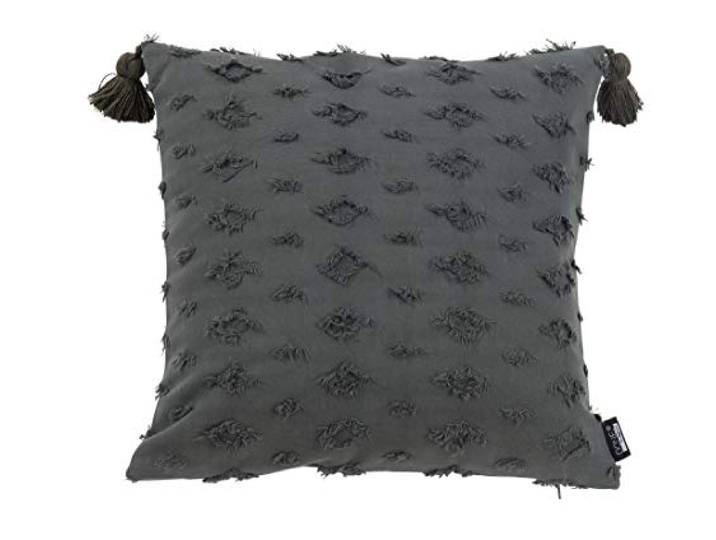 done. Cushion Kissenhülle Hygge Luise 45 cm x 45 cm 3900 Anthracite
