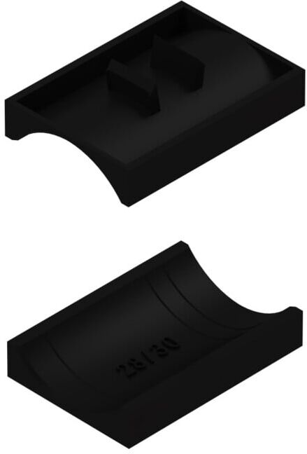 niedax Bac de récupération GWA 54 noir polyéthylène (GWA 54)