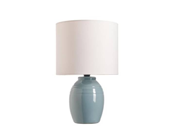 Pauleen Lampe à poser Paulmann 48350\, culot E14\, 20 W max.\, blanche\, bleu poudré