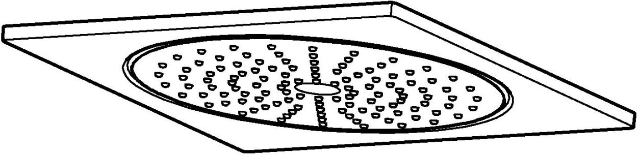 Grohe Deckenbrause Rainshower Aqua 10"" 26874000"