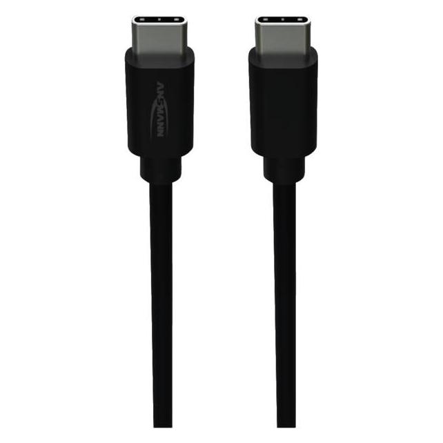 Ansmann Handy Kabel (1x USB-C - 1x USB-C) 120 cm USB-C (1.20 m, 60 W) (1700-0207)