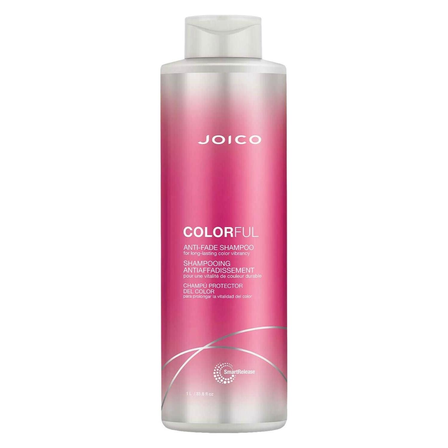 Joico COLORFUL ANTI-FADE SHAMPOO 1000ML (Flüssiges Shampoo, 1000 ml) (J16417)