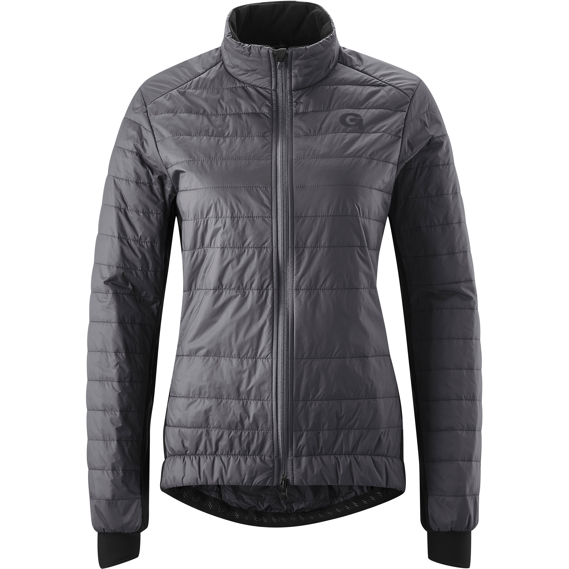Gonso Marmora Damen Isolationsjacke grau Größe L Mountainbike | Gravel Isolierend Wasserabweisend