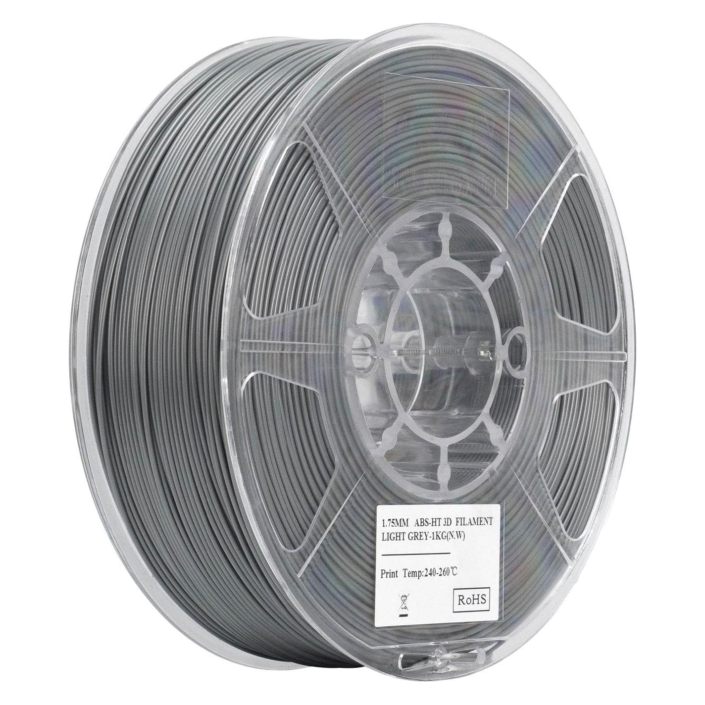 eSUN EABS-HT 1,75mm LIGHT GREY 1kg (ABS, 1000 g, 1.75 mm) (EABS-HT-P175LH1)