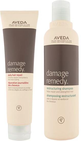 350ml AVEDA Damage Remedy Damage Remedy Set (Leave-In 100ml + Shampoo 250ml)