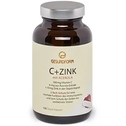 Gesundform C+zink M.acerola Depot Kapsel 120 St