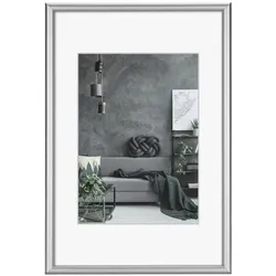 Hama Bilderrahmen »Detroit«, 40 x 50 cm grau, 41.4x51.5x2.2 cm