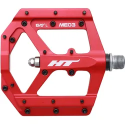 Pedale ME03 CNC Cromoly / 260 (Paar) g / mattrot