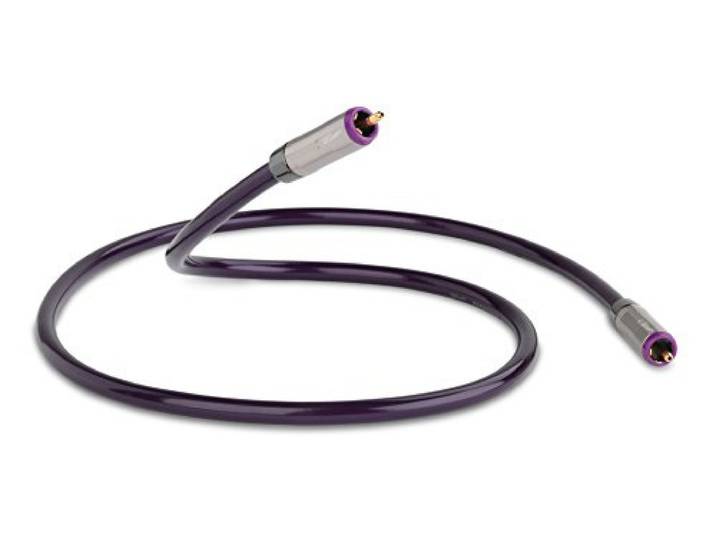 QED QE3212 (New) digitale audiokabel, 1 m, paars