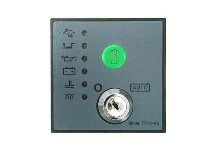 Dieselgenerator-Controller Passend for DSE701AS 701MS 701AS 701K-AS Key Start Engine Genset Ersatzteile