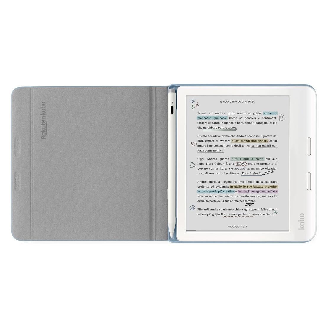 Kobo Notebook Sleepcover Case (Kobo Libra Colour) (N428-AC-BL-N-PU)