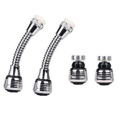 360 Grad drehbarer wassersparender Wasserhahn Wasserhahn Belüfter ABS Wasserhahn Düsenfilter Wasserhahn Bubbler Belüfter