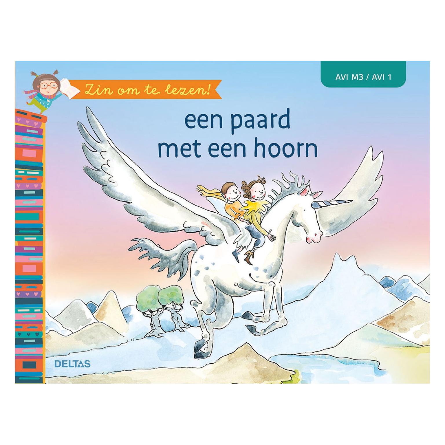 Deltas Zin om te lezen! Een paard met een hoorn (AVI M3 / AVI 1) (Niederländisch) (53235562)