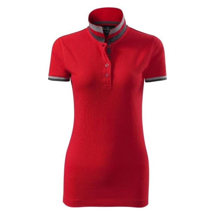 Malfini Collar Up W MLI-25771 formula red polo shirt (XL) (53508485)