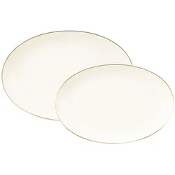 Seltmann, Serviergeschirr, Savona Goldlinie Servierplatten-Set