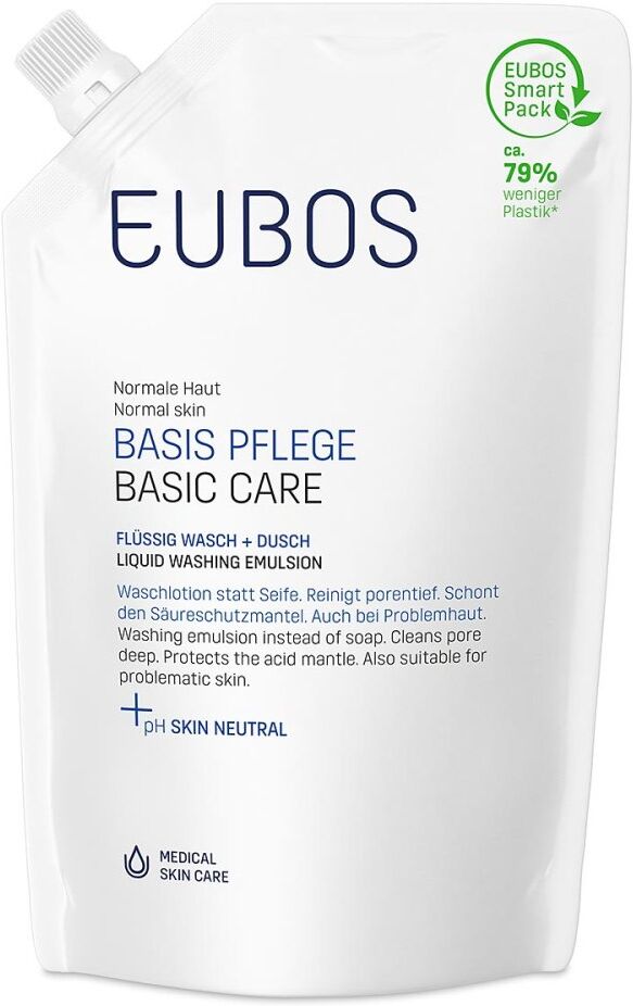 Eubos Flüssig blau Nachfüllpackung unparfüm. 400ml