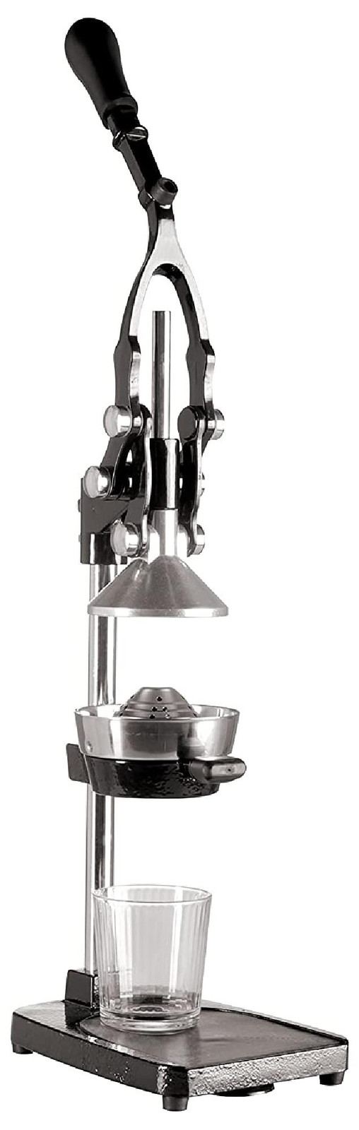 Dripio Handmatige sapcentrifuge van roestvrij staal, 31 cm, geschikt voor granaatappels en citrusvruchten