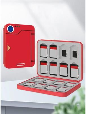 Uplifted Goods Magnetic Game Card Storage Case 16 In 1 Organizer 1pc