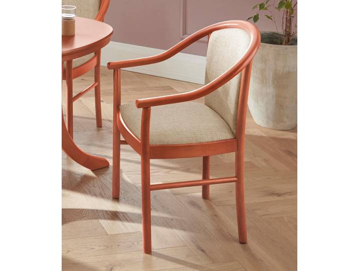 Sessel HOME AFFAIRE DANIEL , beige (kirschbaumfarben, beige), Sessel, Sessel, 1 Stück