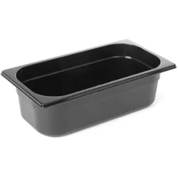 Hendi Gastronorm Behälter 1/3, 325x176x100 mm, schwarz