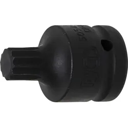 BGS Kraft-Bit-Einsatz Antrieb Innenvierkant 20 mm (3/4") Innenvielzahn (für XZN) M16 - 5054-M16