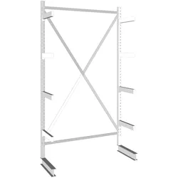 Kragarmregal, einseitig, 430 kg, 2500 x 1330 x 730 mm, Grundregal