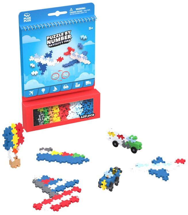 Bloc d'activité Transport 125 Pcs - Plus Plus