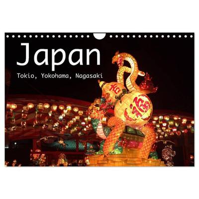 Japan - Tokio, Yokohama, Nagasaki (Wandkalender 2026 DIN A4 quer), CALVENDO Monatskalender