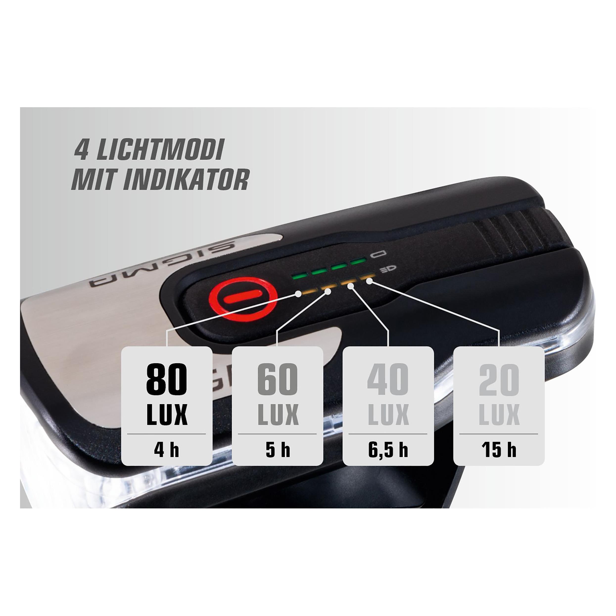 Sigma Sport Aura 80/Nugget II (80 lm) (17850)