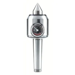 Röhm Mitlaufende Zentrierspitzen 60°, MK  3, Größe 503, Druckanzeige und Längenausgleich - 060798