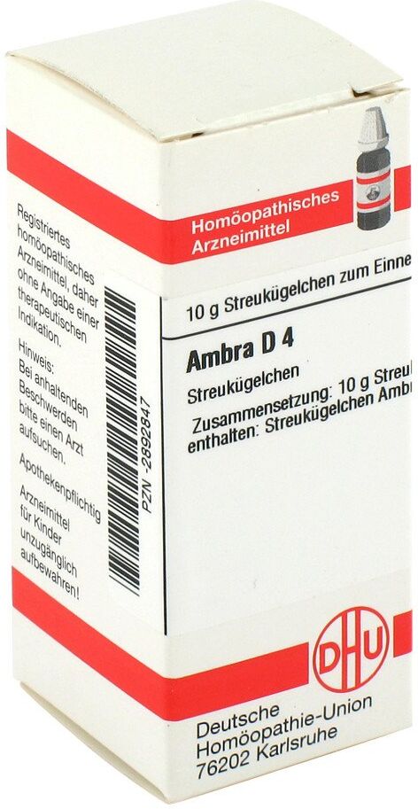 DHU Ambra D4 Globuli