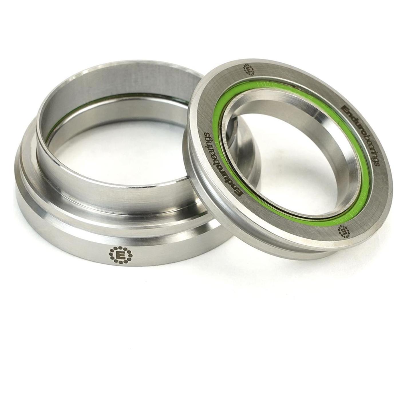 Enduro Bearings MaxHit Angular Contact Stainlaess Steel Steuersatz, 1 1/8"-1.5", ZS44/28.6 | EC44/4 (33066087)