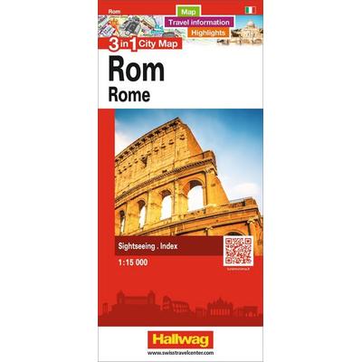 Hallwag Stadtplan Rom, Sonstige von , Hallwag, 978-3-8283-0880-0