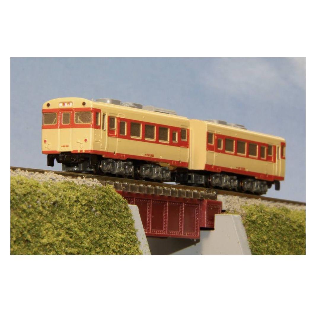 Rokuhan Z Shorty KIHA58 JNR Express color (Spur Z) (ST010-1)