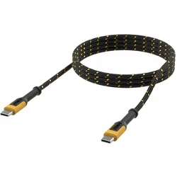 DeWalt Kabel USB USB-C - USB-C 1.8 m Czarny (DXMA131-0007-DWG) (1.80 m, 100 W), USB Kabel