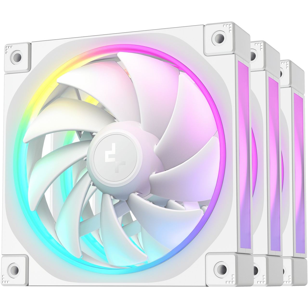 120x120x25mm Deepcool FL12 White 3er-Pack