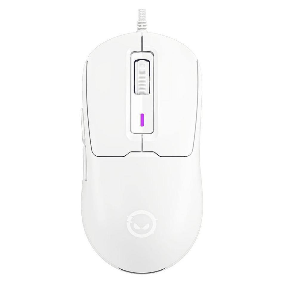 Lorgar Computermaus MSA10, Ultralight Wired Gaming Mouse Advanced, weiss (Kabelgebunden) (LRG-MSA10-WH)