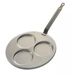 de Buyer 3-er Blinis-Pfanne Mineral B Element  27