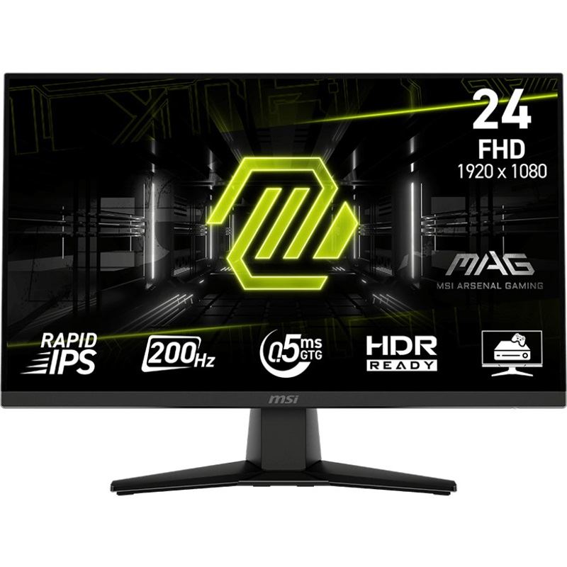 23,8" (60,47cm) MSI MAG 242F schwarz 1920x1080 1x DisplayPort 1.2a / 1x HDMI 2.0