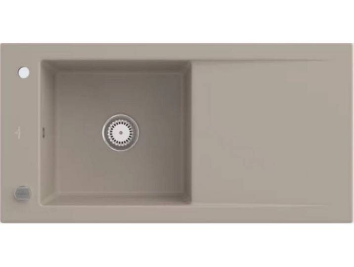 Villeroy & Boch Küchenspüle 6790 02 AM, Rechteckig, 100/22 cm, reversibel