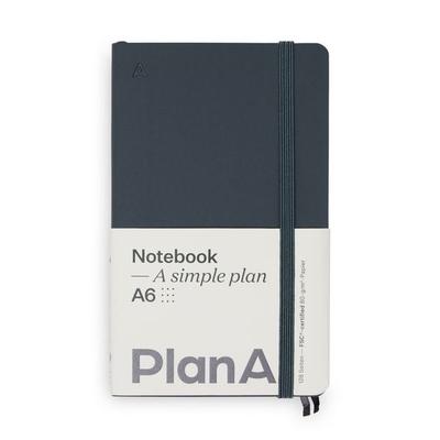 Notizbuch A6 Softcover Cool Coal Punktiert, 128 Seiten