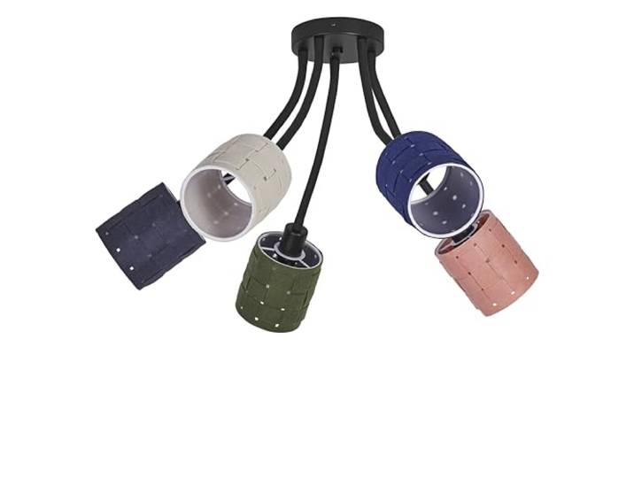 Osram Deckenleuchte Decor Felt Weaving Cans, 5xE14